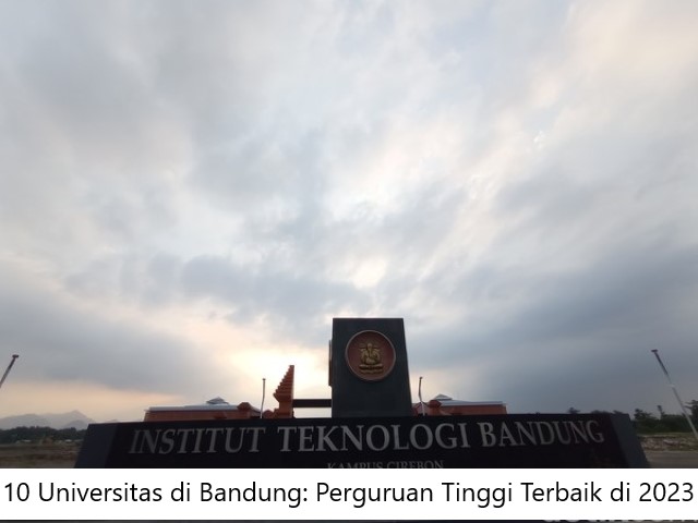 10 Universitas di Bandung